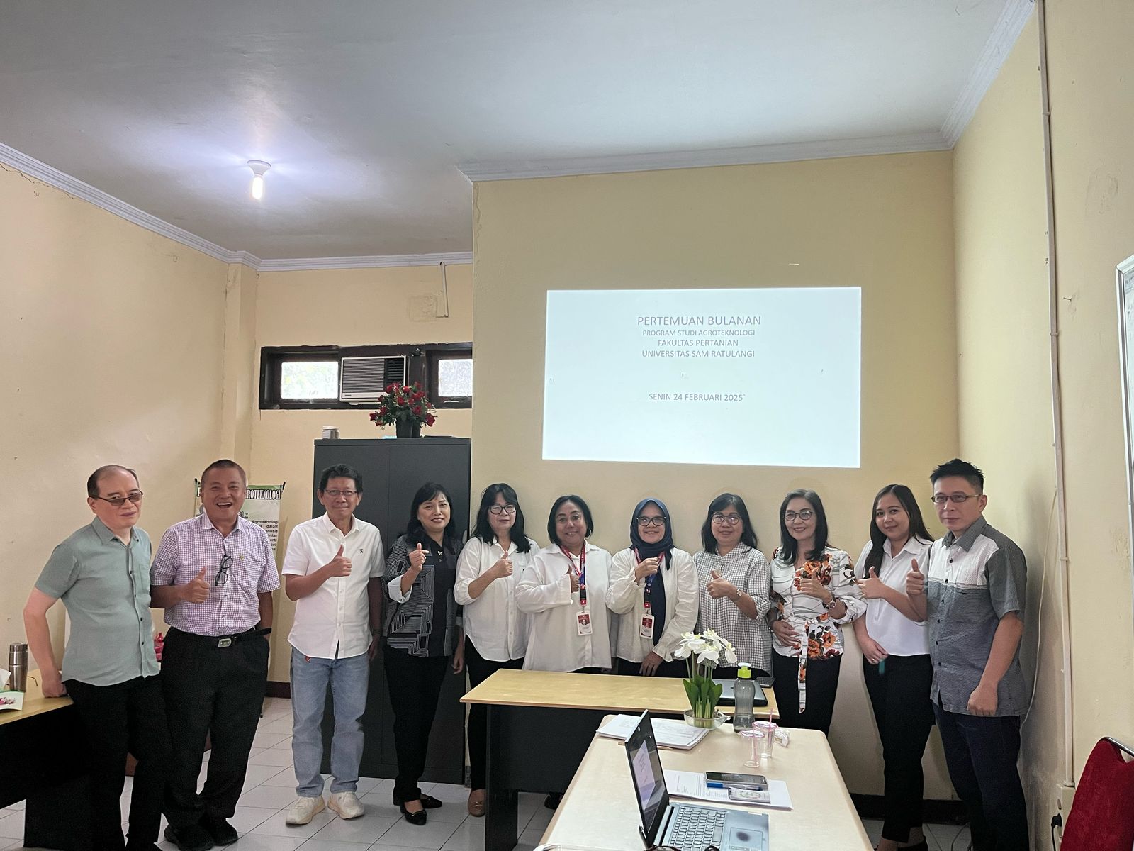 Pertemuan Bulanan PS. Agrotek_Februari 2025 Pertemuan Bulanan PS. Agrotek_Februari 2025
