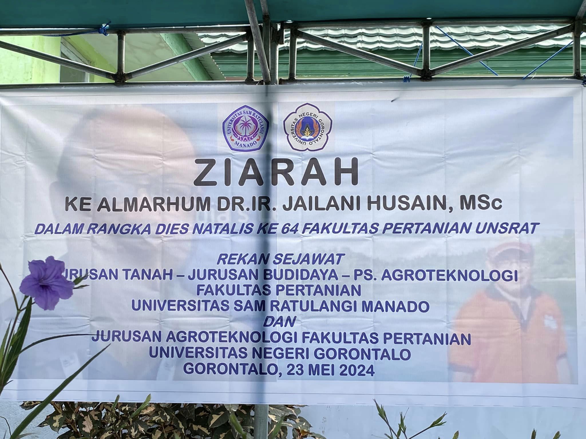 Ziarah ke Makam Dosen Agroteknologi